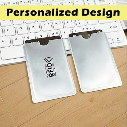 🔥Limited Time 49% Off✨RFID Blocking Sleeves (8-Pack) – Stop Card Skimming Instantly