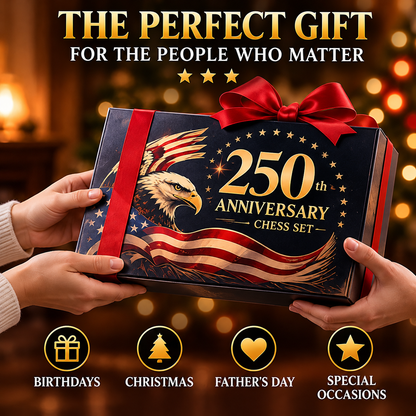🎁250th Anniversary Special Edition Chess Set