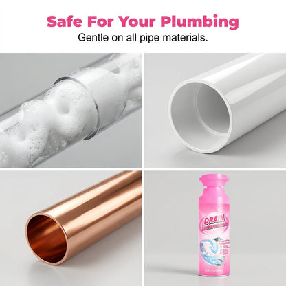 💯Powerful Foaming Drain Cleaner – Clear Buildup, Fight Odors & Keep Drains Flowing Smoothly