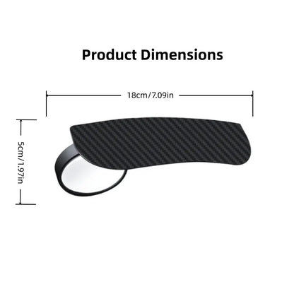 🎁2-in-1 Rearview Mirror Rain Visor with 360° Blind Spot Mirror!!!