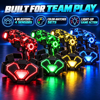 [Free Shipping] 🎮 Rechargeable Laser Tag Set for Kids & Families