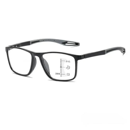Multifocal Glasses🔥Get Crystal Clear Vision From Phone to Far Away-No More Squinting!