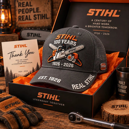 STIHL 100th Anniversary Commemorative Trucker Cap