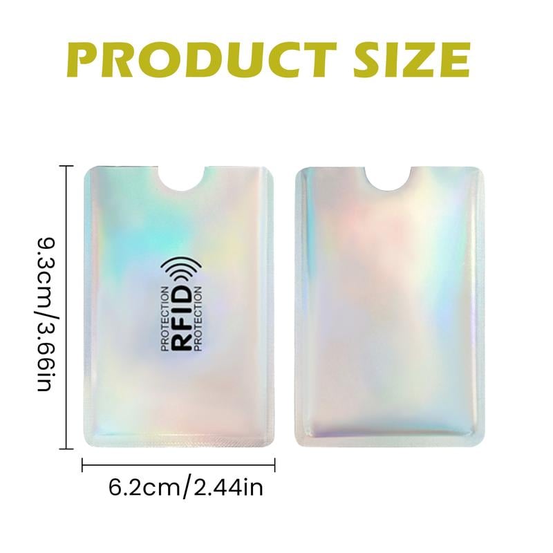 🔥Limited Time 49% Off✨RFID Blocking Sleeves (8-Pack) – Stop Card Skimming Instantly