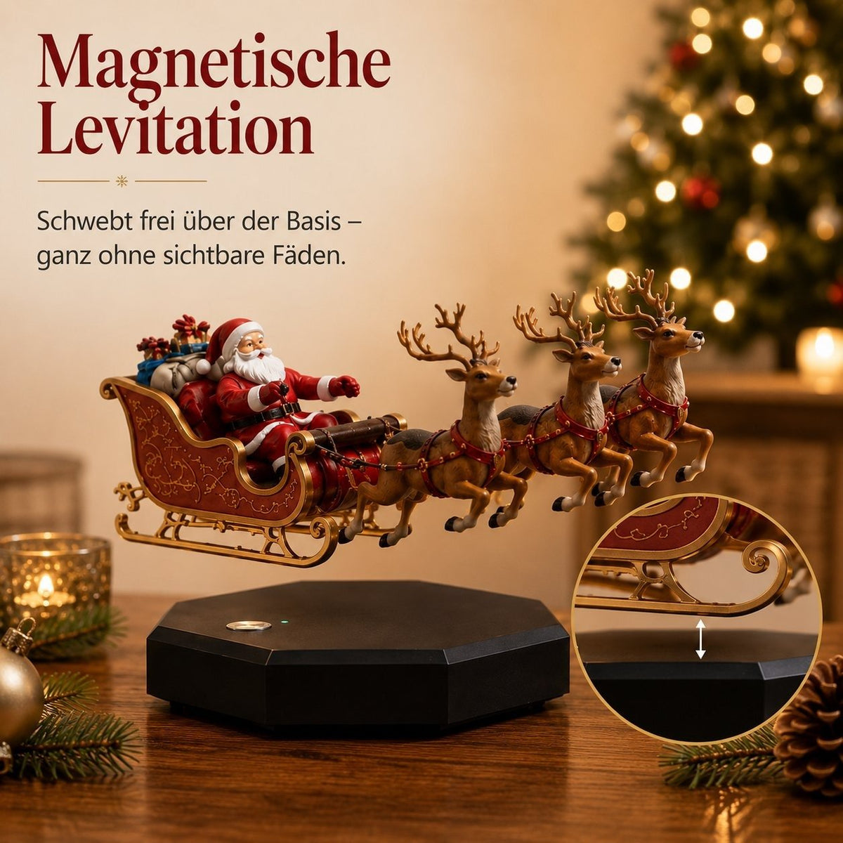 🎅 Santa's flying sleigh