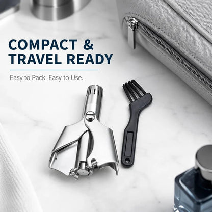 ✂️ Manual Nose Hair Trimmer – Precision Grooming. No Battery Needed.