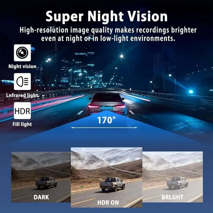 🎁2026 New Arrivals 50% OFF💥1080P Multi-Channel Dash Cam with Night Vision & Parking Monitor 🚗