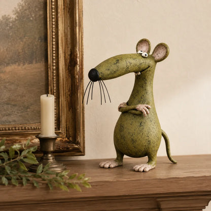 ✨Whimsical Vintage Animal Figurine with Quirky Charm