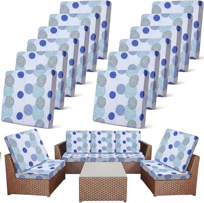 🛋️ Waterproof Outdoor Patio Sofa Cushion Covers 🔥