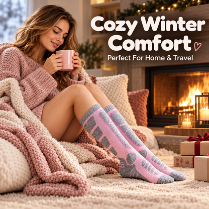 🔥 Warm Feet All Winter – Rechargeable Heated Socks with 3 Heat Levels