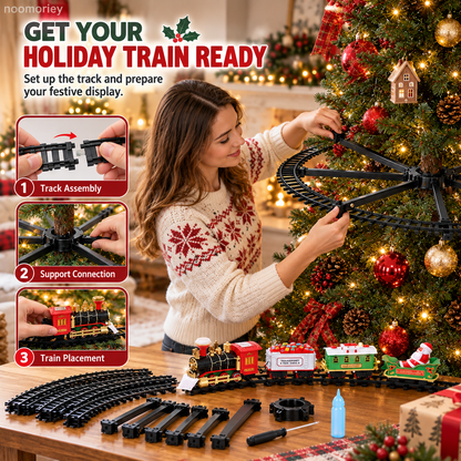 🎄🚂 Christmas Magic Express – Around-the-Tree Train Set
