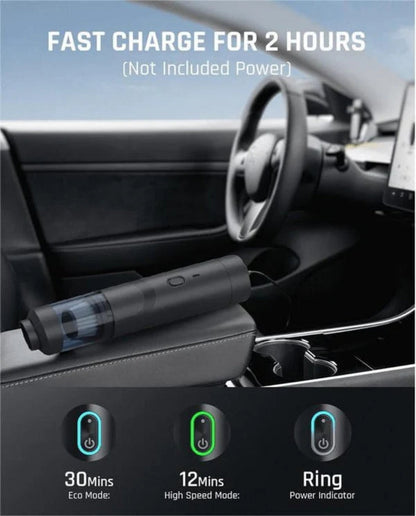Multifunctional Cordless Vacuum Cleaner90000Pa Strong Suction & Blowing 2-in-12000mAh 2-Cell Battery, Type-C Fast ChargingComes with Floor Brush