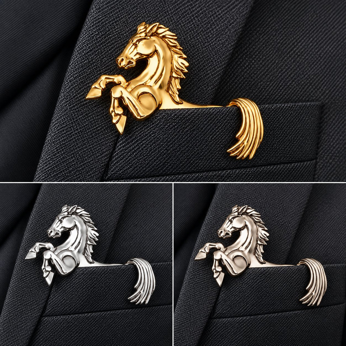 ✨ Luxury Sculpted Animal Brooch – Premium Statement Piece for Men & Women’s Suits & Blazers