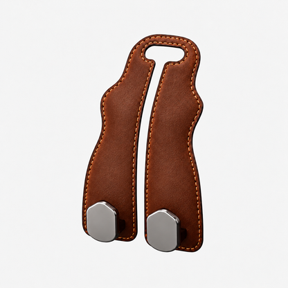 Suede Leather Car Seat Hook