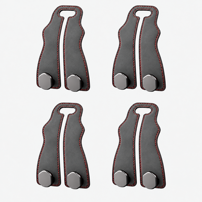 Suede Leather Car Seat Hook