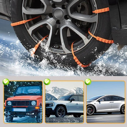 🚨 Instant Safety | Universal Nylon Tire Chains ⚡【50% OFF】