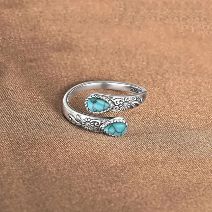 💍 Luminous Moonstone Adjustable Ring ✨