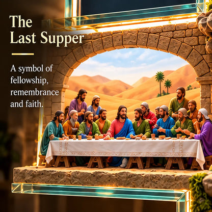 ✨ Last Day – 49% OFF!✝️The Story of Jesus in 6 Scenes Cross Lamp