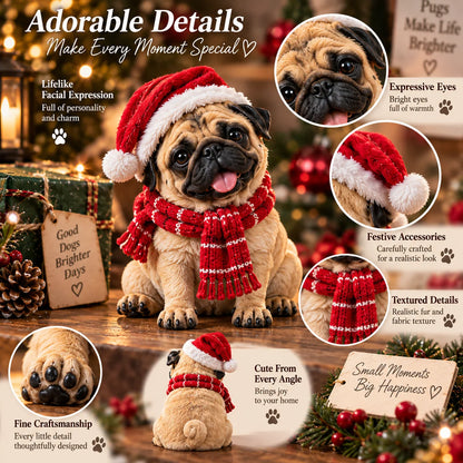 🐾 24 Days of Pug Moments – 24 Unique Pug Collectible Figurines