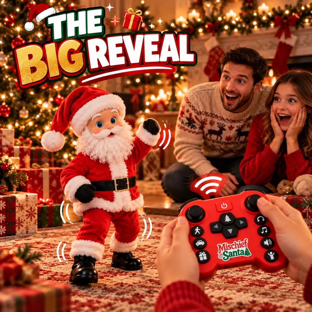 Remote-Control Mischief Santa
