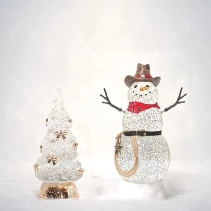❄️ Musical Christmas Snow Globe Lantern | Swirling Snow & Warm LED