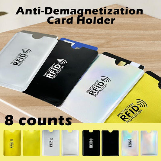 🔥Limited Time 49% Off✨RFID Blocking Sleeves (8-Pack) – Stop Card Skimming Instantly