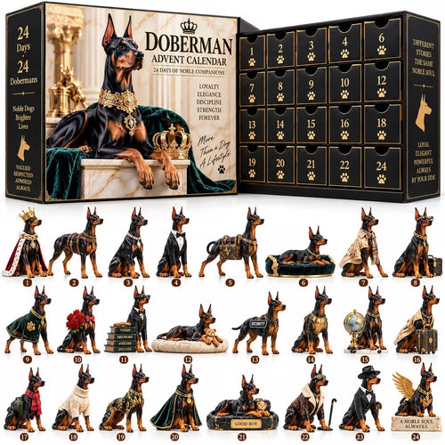 🐕‍🦺One Noble Soul, 24 Different Stories – Doberman Countdown Collection