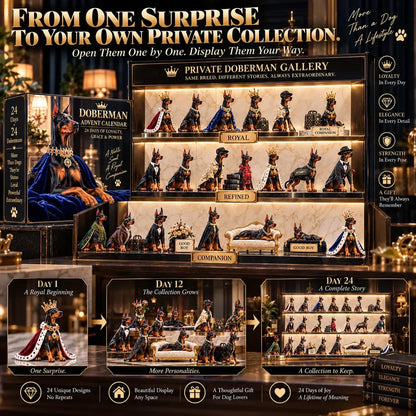 🐕‍🦺One Noble Soul, 24 Different Stories – Doberman Countdown Collection