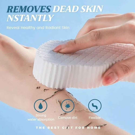 🧽Magic Exfoliating Bath Sponge - Super Soft Exfoliating&Skin Friendly🩵 🧼 Reusable for Adults Children and Pregnant Women