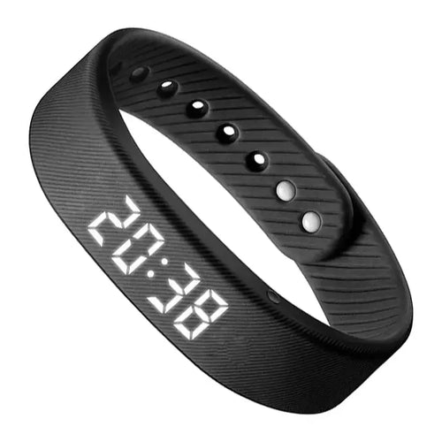Activity Wrist Band with Silent Alarm & Step Counter