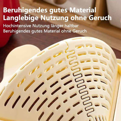 🧲✨ Magnetic Triangle Drain Basket | Multi-Function Sink Organizer & Food Strainer