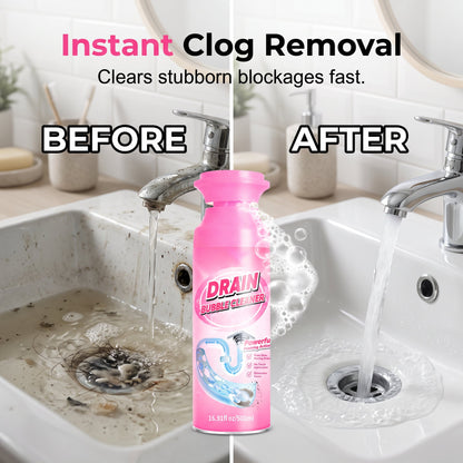 💯Powerful Foaming Drain Cleaner – Clear Buildup, Fight Odors & Keep Drains Flowing Smoothly