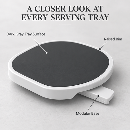 🍽️✨ Share & Spin – Expandable Lazy Susan Turntable for Dining Tables