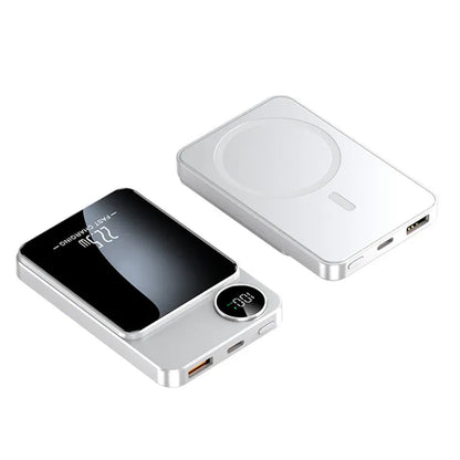 🔋✨Professional Magnetic Charger for Travelers & Professionals 🧲| 22.5W Wired & 15W Wireless | 10,000 mAh | Fast Delivery!💥