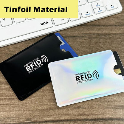 🔥Limited Time 49% Off✨RFID Blocking Sleeves (8-Pack) – Stop Card Skimming Instantly