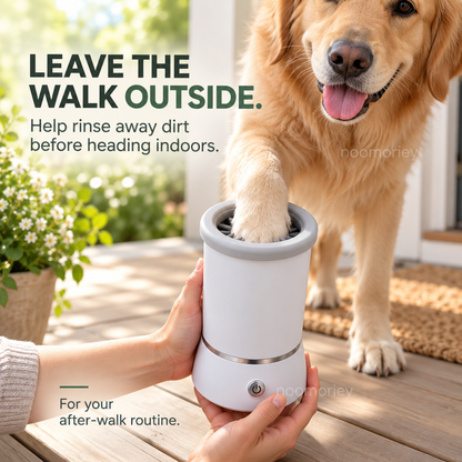 Automatic Dog Paw Cleaner, Electric Paw Washer for Dogs, Portable Pet Foot Cleaning Cup