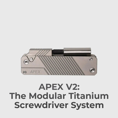 Modular Titanium Everyday Screwdriver