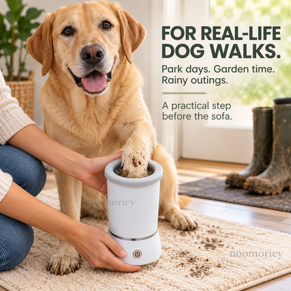Automatic Dog Paw Cleaner, Electric Paw Washer for Dogs, Portable Pet Foot Cleaning Cup