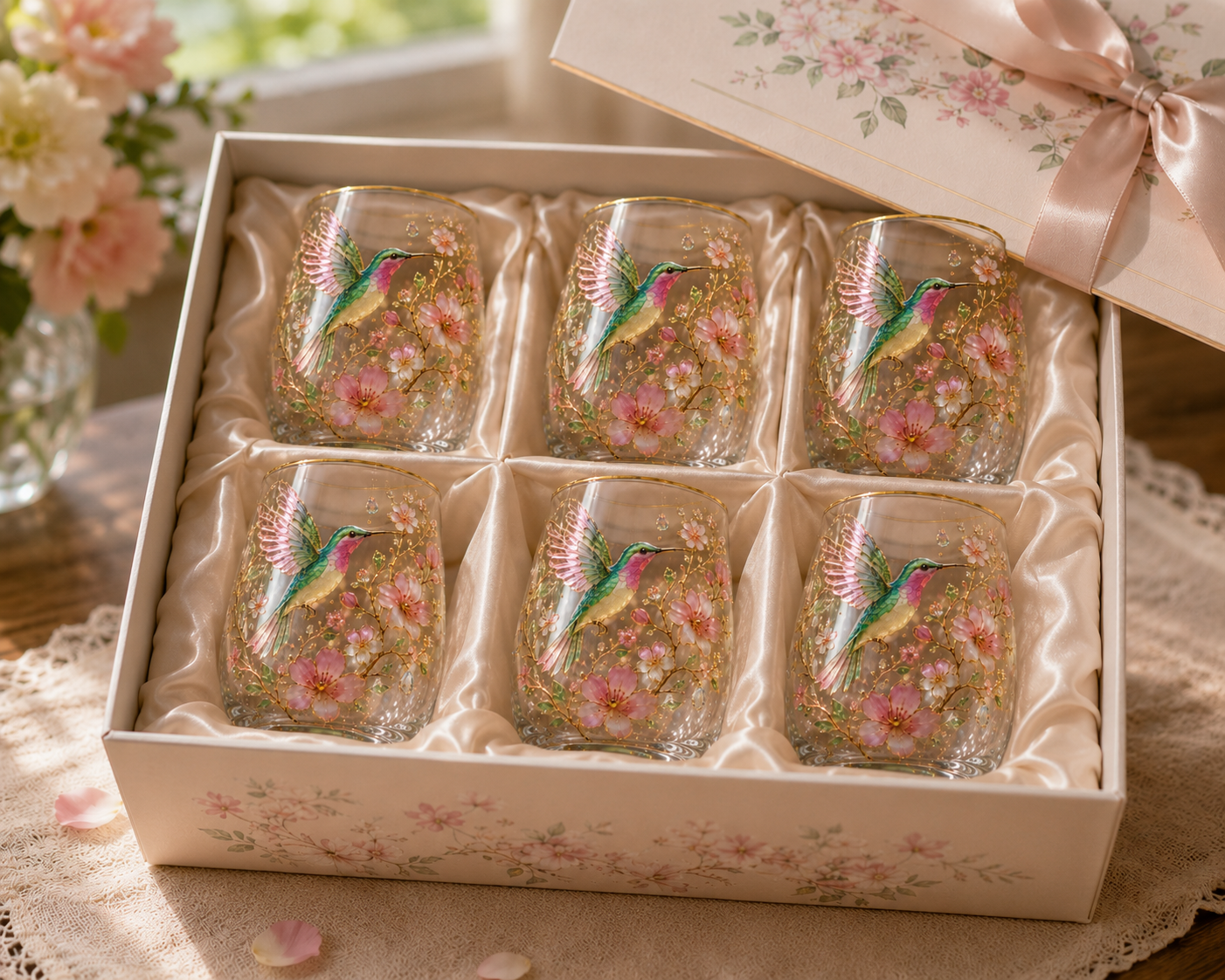 79% OFF🌸🌿 Limited Edition 2026 Garden Morning Bliss Glass Tea Cup☀️☕