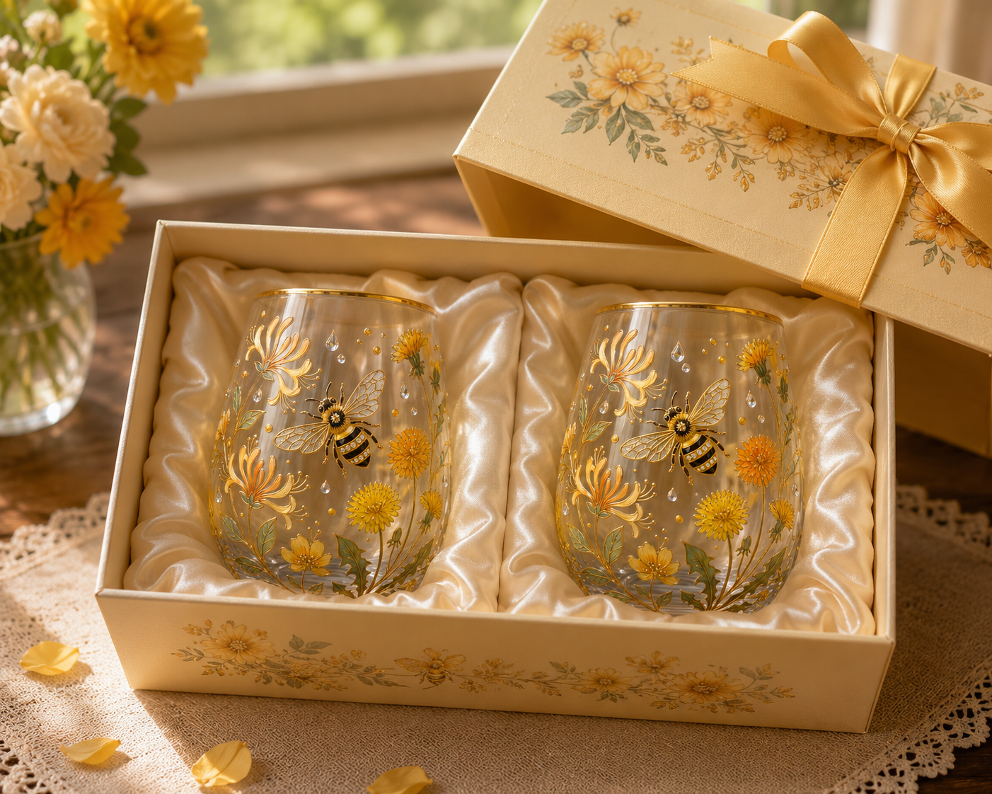79% OFF🌸🌿 Limited Edition 2026 Garden Morning Bliss Glass Tea Cup☀️☕