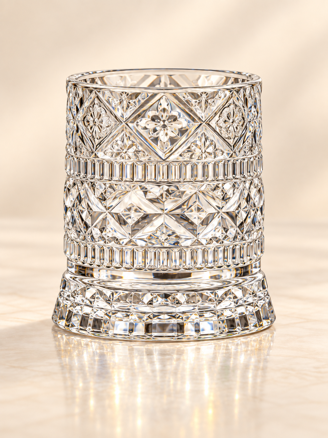🎁🔥Luxury 360° Spinning Crystal Glass
