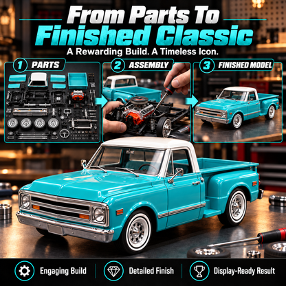 🎁 50% OFF Model Kit – Premium Classic Truck Gift for Collectors & Hobbyists 🏆