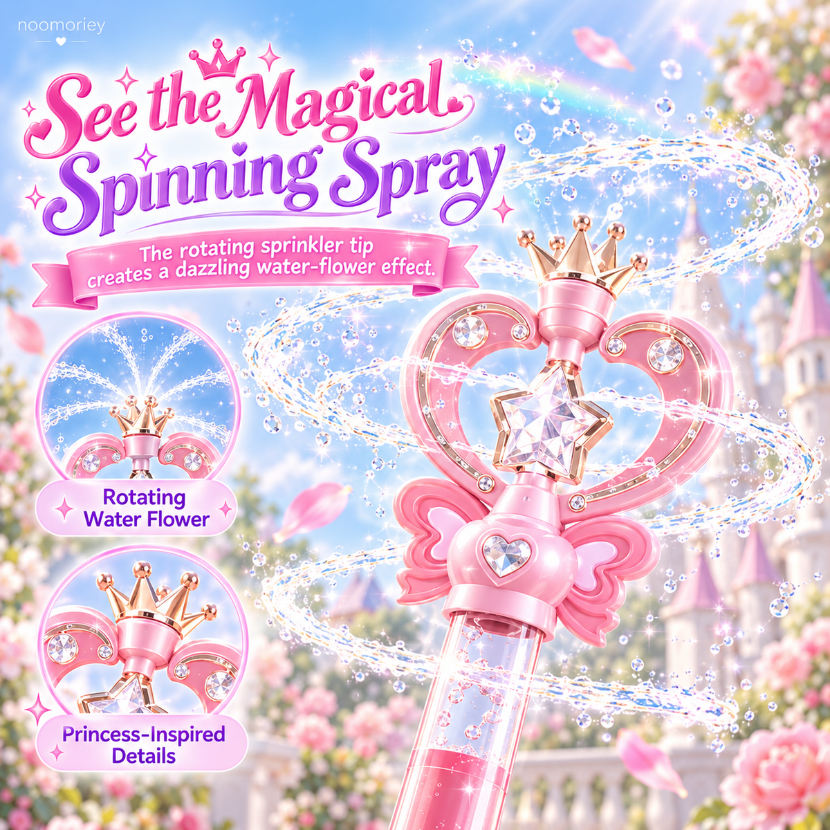 🪄 Fairy Magic Wand Water Blaster – Big Splash Summer Fun! 💦