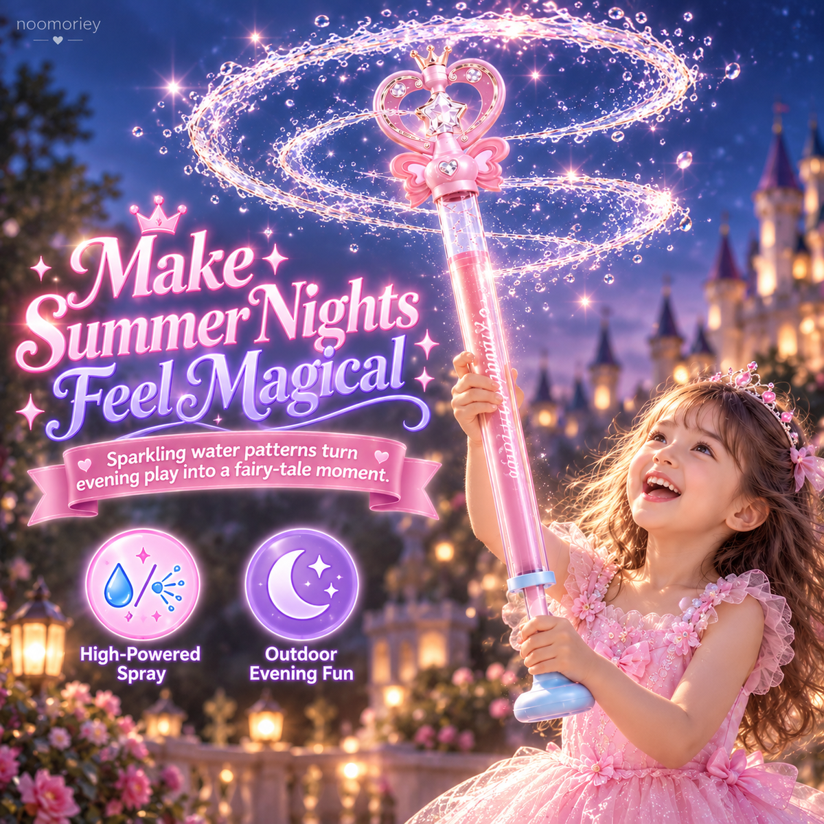 🪄 Fairy Magic Wand Water Blaster – Big Splash Summer Fun! 💦