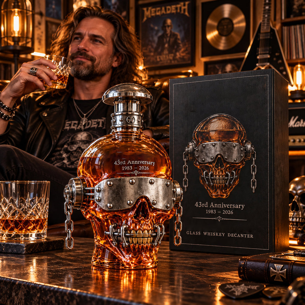 43rd Anniversary Whiskey Decanter