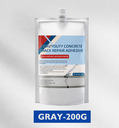✨ Limited Time 50% OFF✨ Heavy-Duty Concrete Crack Repair Adhesive, Waterproof Permanent Crack Filler For Wall, Floor, Driveway, Patio & Garage