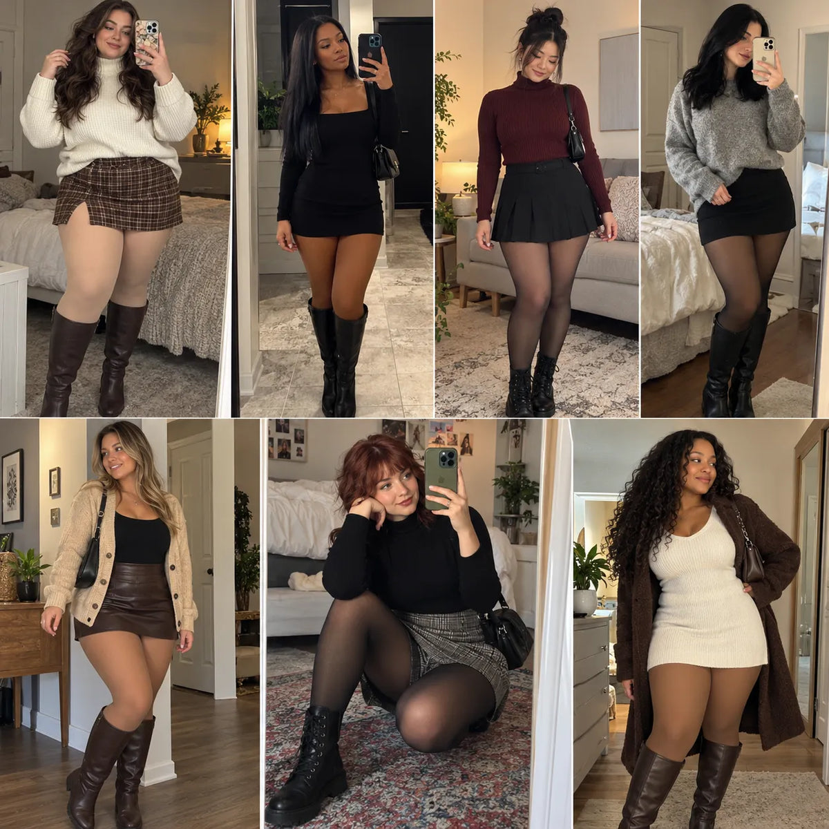 🔥Hot Sale 70% OFF!!⚡50K+ SOLD! ❄️ Fleece Lined Sheer Tights