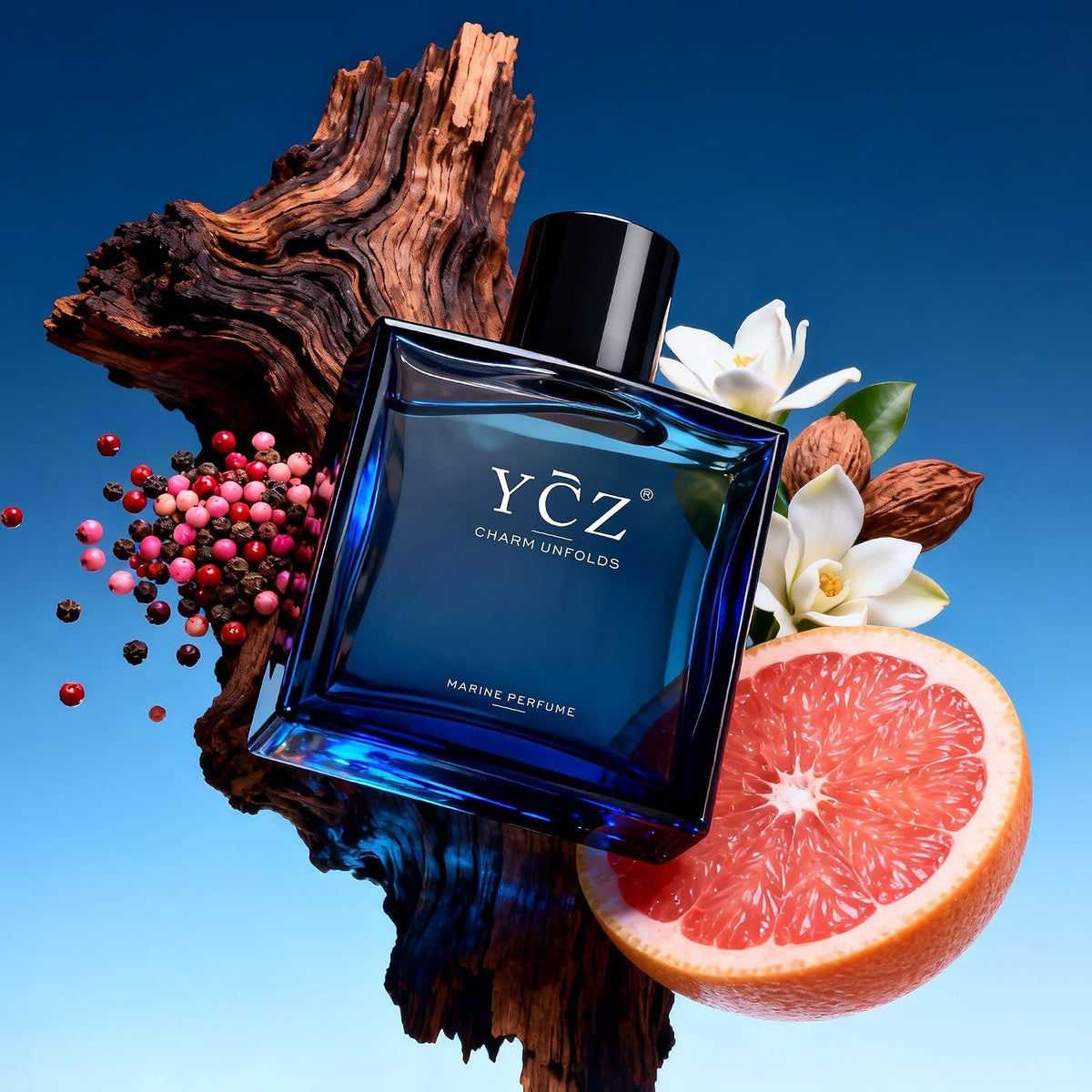 🎉Ycz Midnight Marine Eau de Parfum for Men, 1.7 Fl Oz