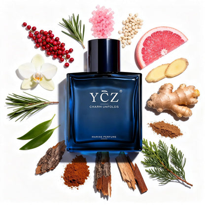 🎉Ycz Midnight Marine Eau de Parfum for Men, 1.7 Fl Oz