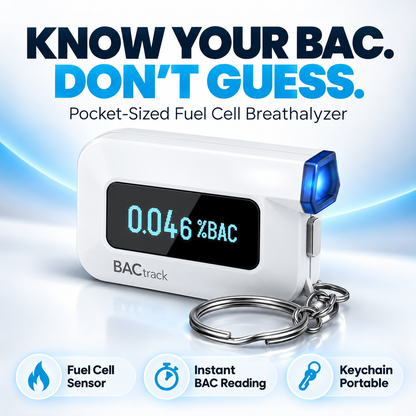 🚗 Pocket BAC Breathalyzer – Professional-Grade Alcohol Tester with App & ZeroLine Tracking